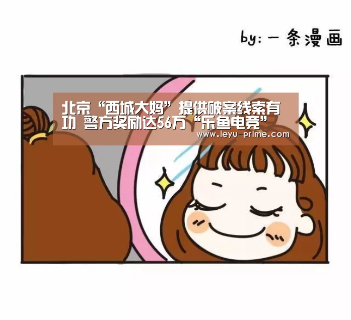 北京“西城大妈”提供破案线索有功 警方奖励达56万“乐鱼电竞”(图1) 乐鱼电竞竞猜